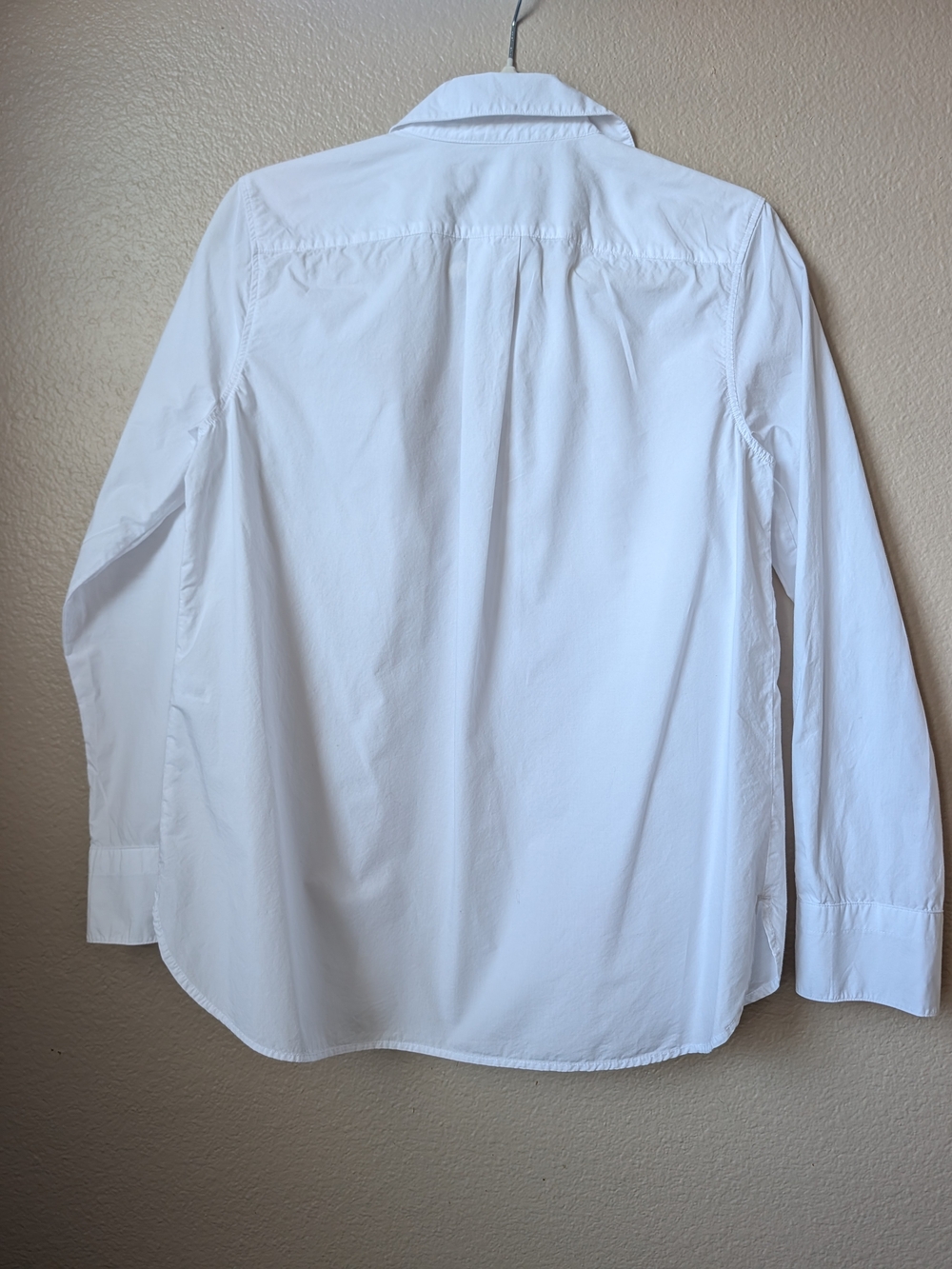 Banana Republic White 100% Cotton Button Down Shirt Size S Classic - Picture 4 of 10